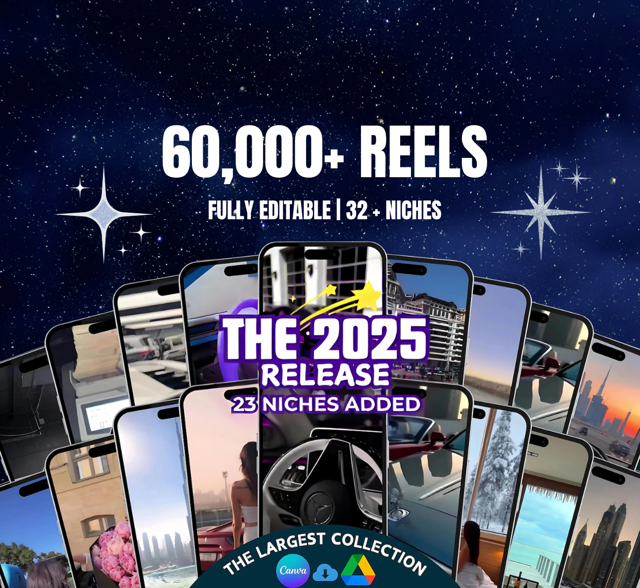 60,000 Pre-Made Reels EXCLUSIVE BUNDLE